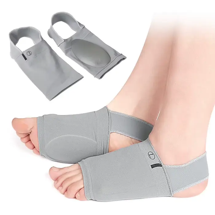 Chaussettes à Manches pour Pieds Plats, Coussinets de Soutien de la Voûte Plantaire, Orthèses de Soi