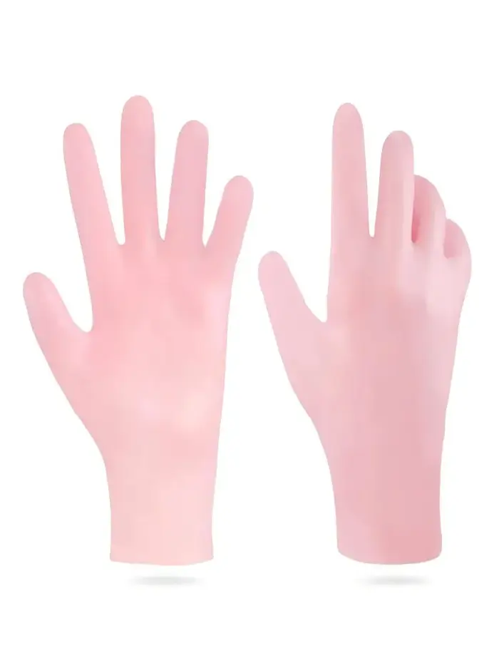 Gants de traitement des mains en silicone – Thérapie réutilisable de verrouillage de l'humidité pour