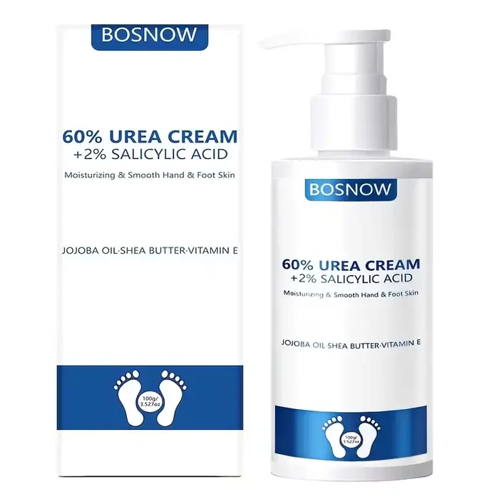 【Anti-sécheresse extrême】Crème pour les mains et les pieds à 60 % d'urée + 2 % d'acide salicylique, 