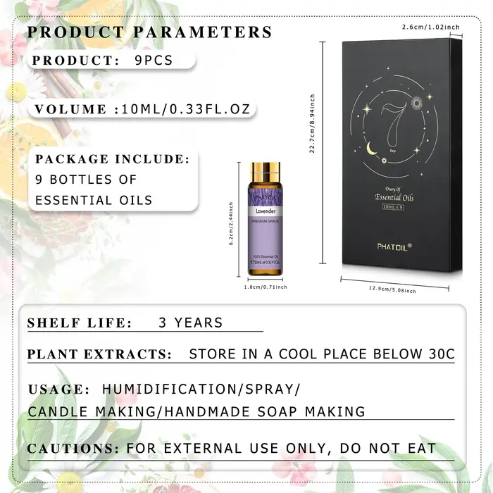 Phatoil-Coffret cadeau naturel pur