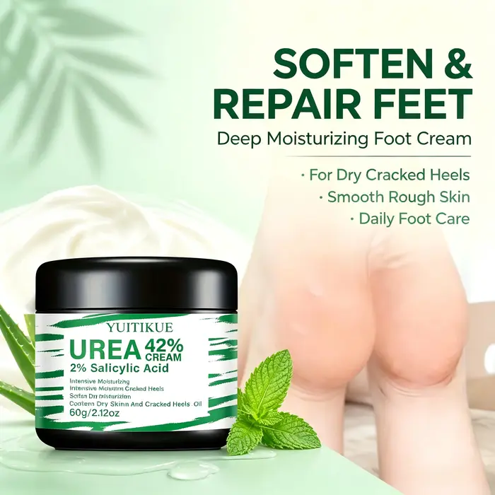 Crème pour les pieds YUITIKUE à 42% d'urée