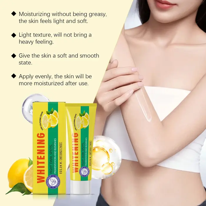 Eelhoe Lotion pour le corps au citron hydrate doucement la peau laisser lisse brillant rafraîchissant parfumé hydratant améliore la sécheresse