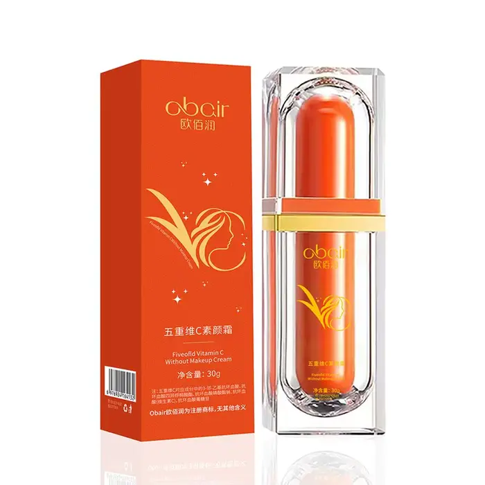Crème tonifiante à la vitamine C, crème BB à la vitamine C, hydratant visage, cache les pores, maqui