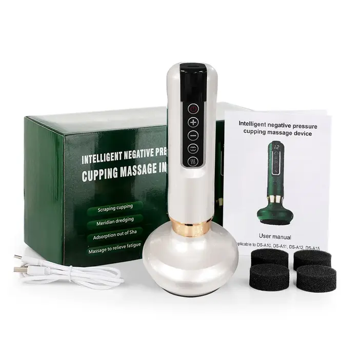 GuaSha – masseur électrique à ventouse sous vide, Anti-Cellulite, beauté, santé, grattage à infrarou