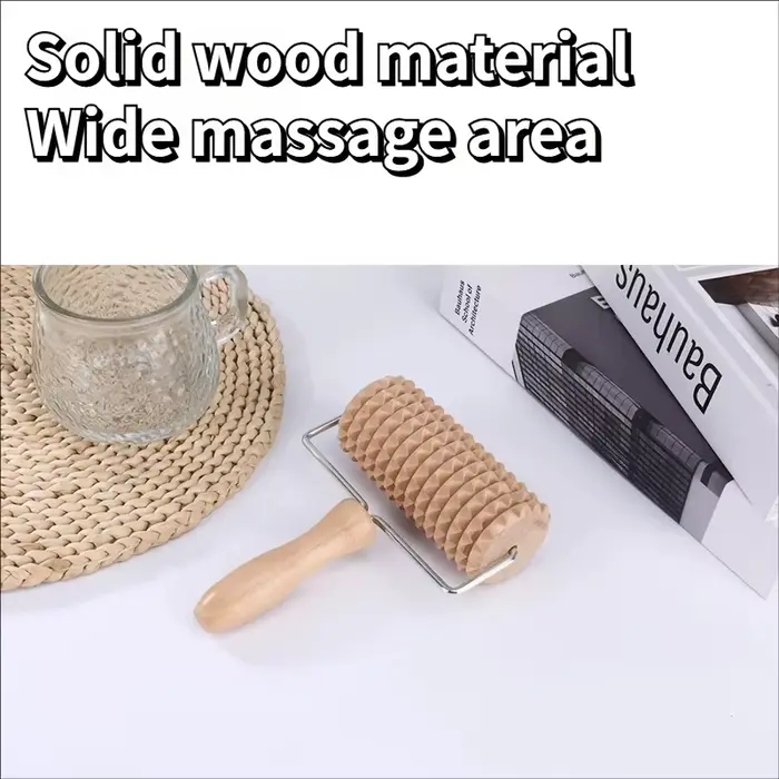 【 Meridian Clearing 】 1 bâton de massage à rouleaux pour soulager la raideur musculaire