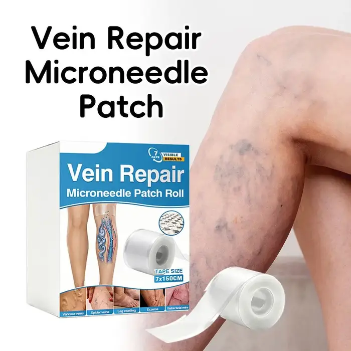 Rouleau de patchs micro-aiguilles réparateurs de veines
