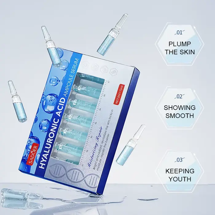 Ampoule d'acide hyaluronique