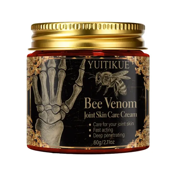 Crème de soin pour la peau des articulations au venin d'abeille