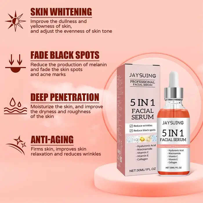 Sérum pour le visage raffermissant 5 en 1