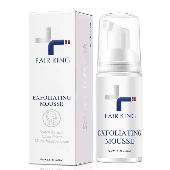 Mousse exfoliante améliore la Texture de la peau, nettoyage doux, poussière de maquillage, améliore 